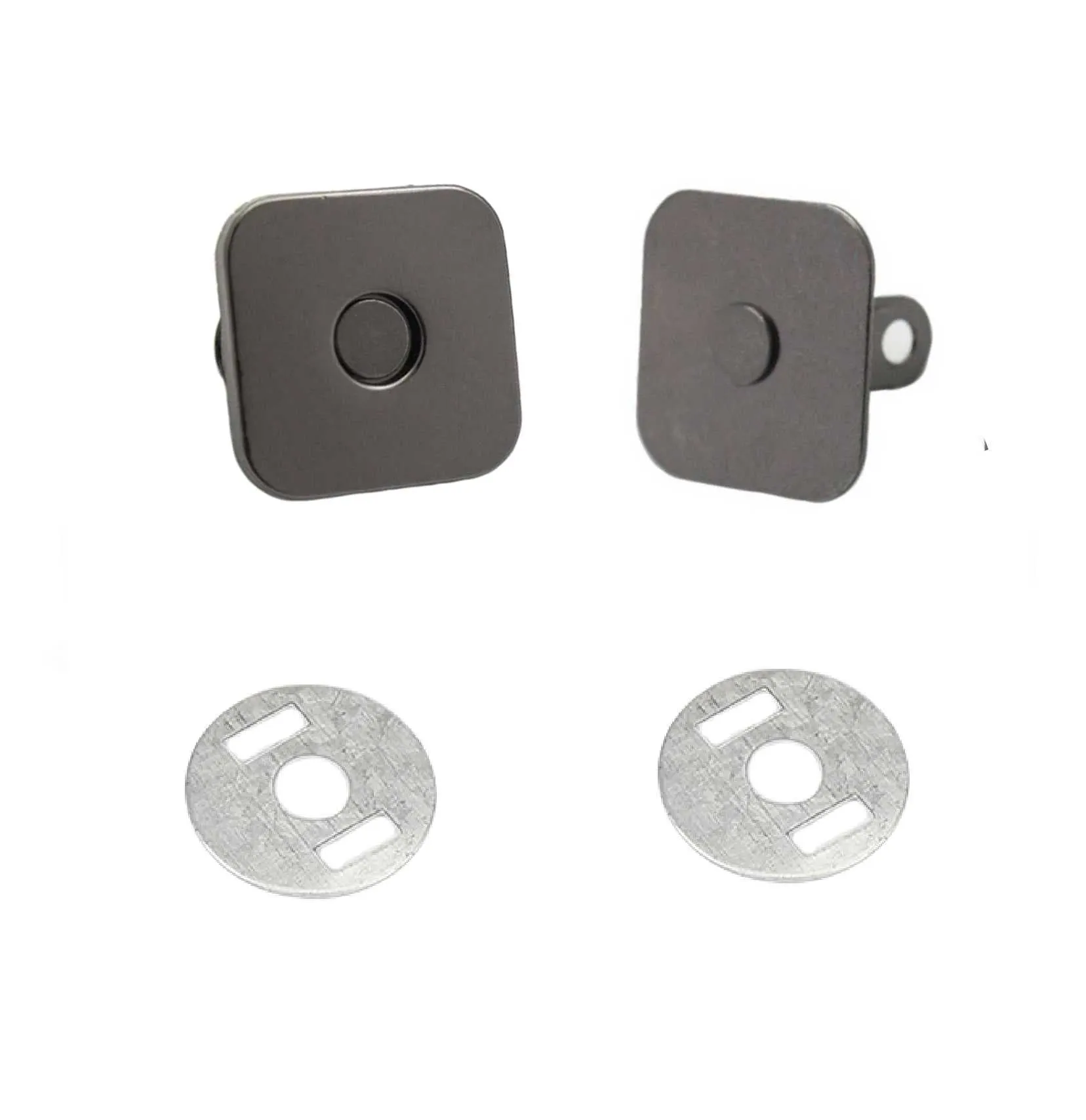 14x2mm Square Magnetic Snaps (50-sets)