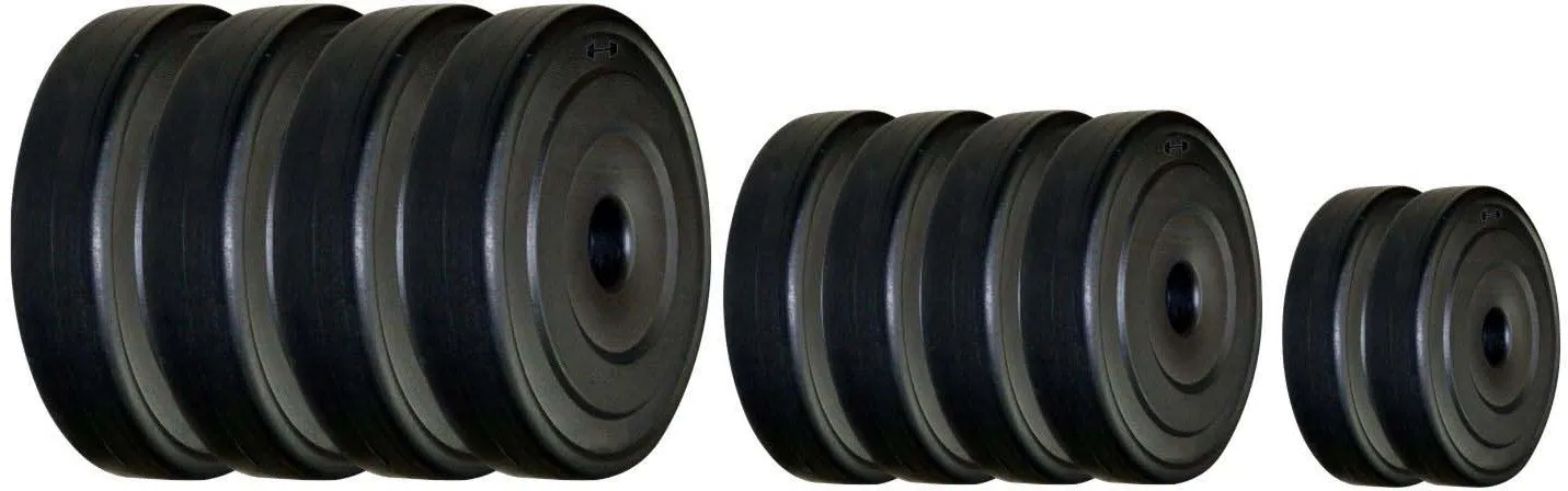 30 kg PVC Combo | Home Gym | (2.5 Kg x 4 = 10 Kg   5 Kg x 4 = 20Kg )
