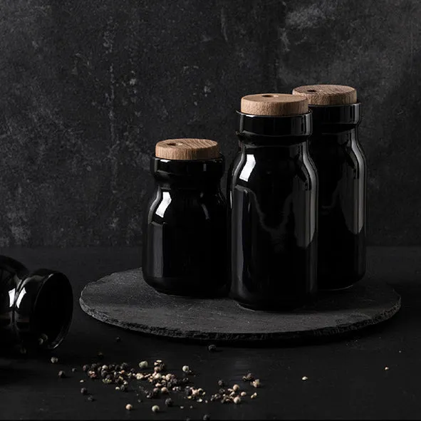 4-Way Spice Jar - Dark Gray / Large
