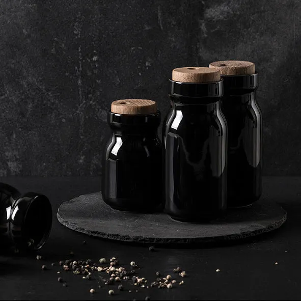 4-Way Spice Jar - Dark Gray / Small