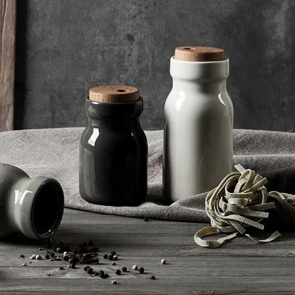 4-Way Spice Jar - Gray / Large