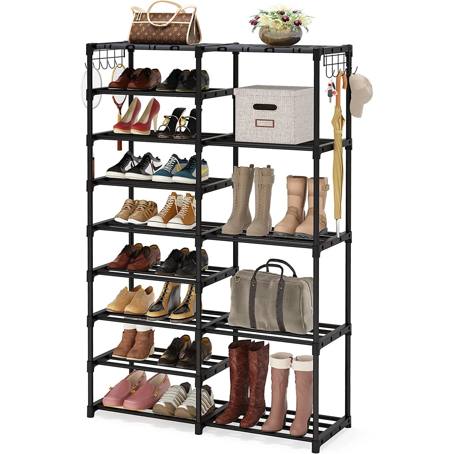 9 5 Tiers Tall Shoe Rack Storage Shelf