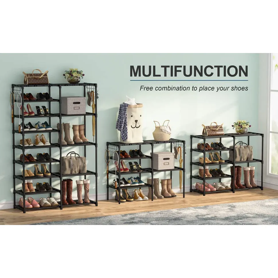 9 5 Tiers Tall Shoe Rack Storage Shelf