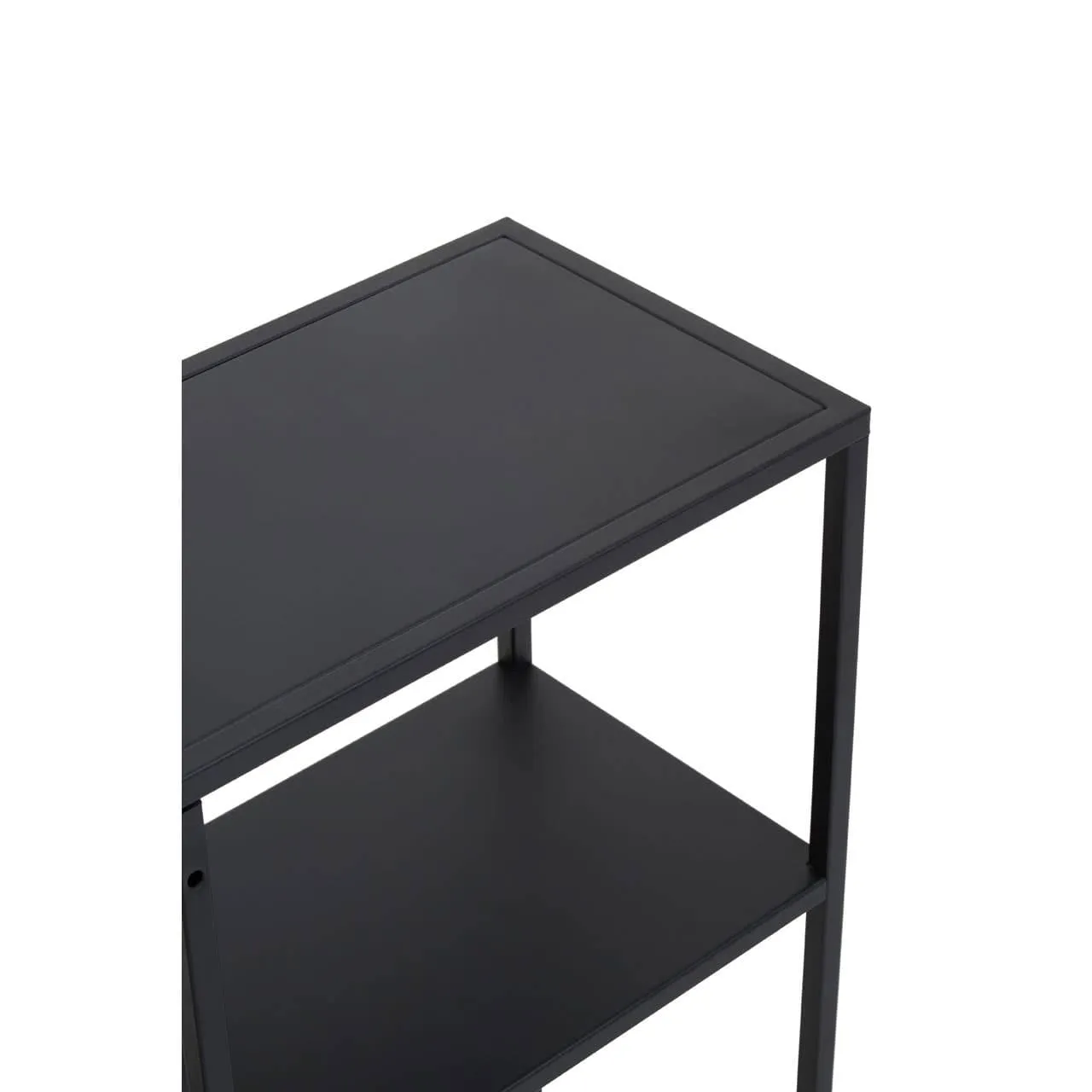Acero Black Metal Multi Shelf Unit