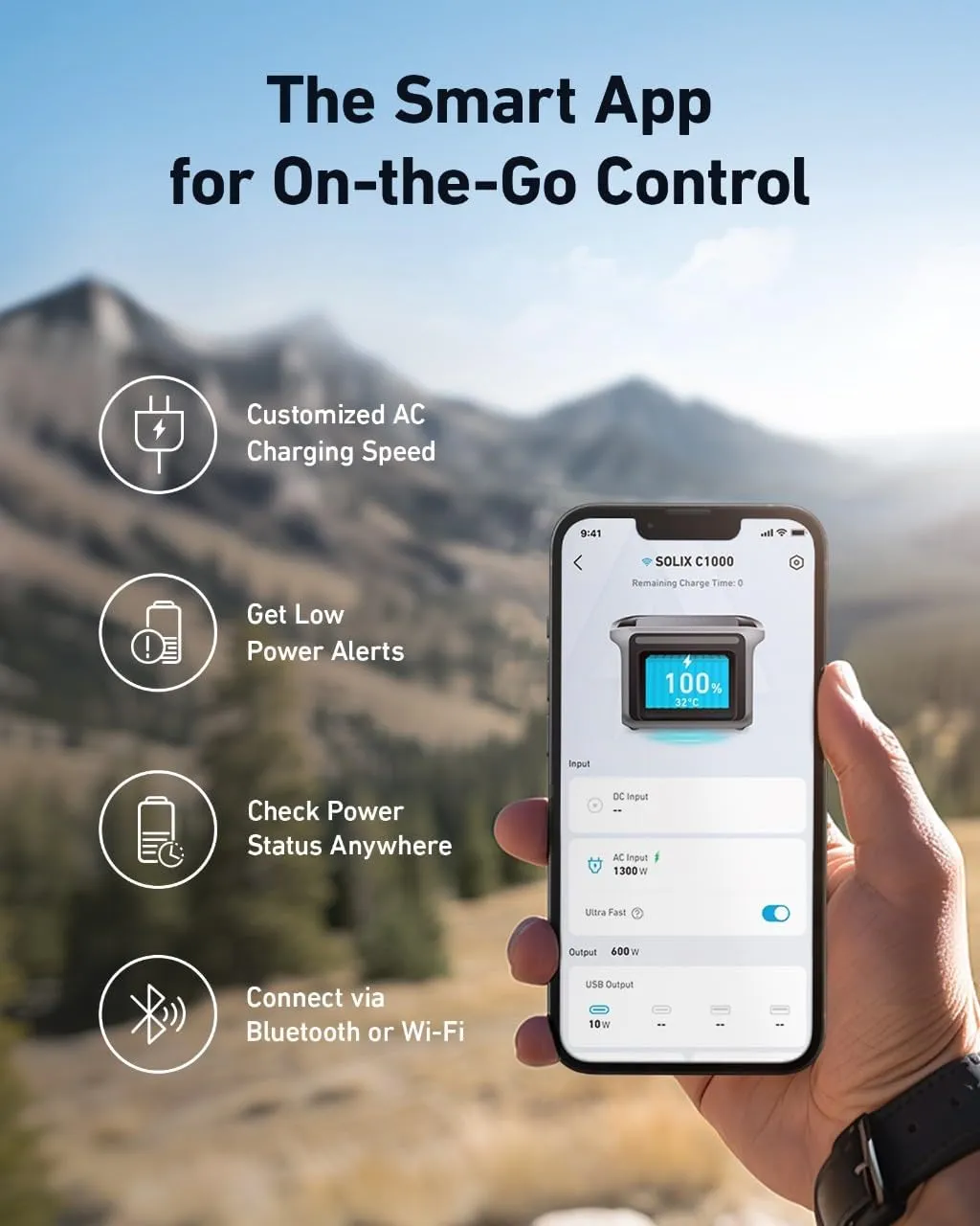 Anker SOLIX C1000 Portable Power Station 1056Wh / 1800W