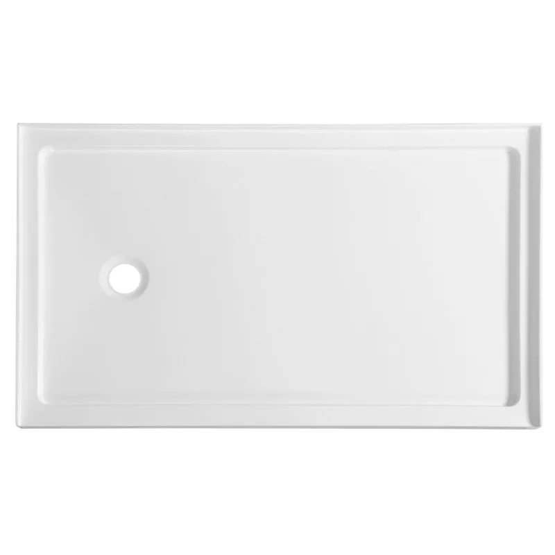 ANZZI Athens Series 60 in. x 36 in. Shower Base in White