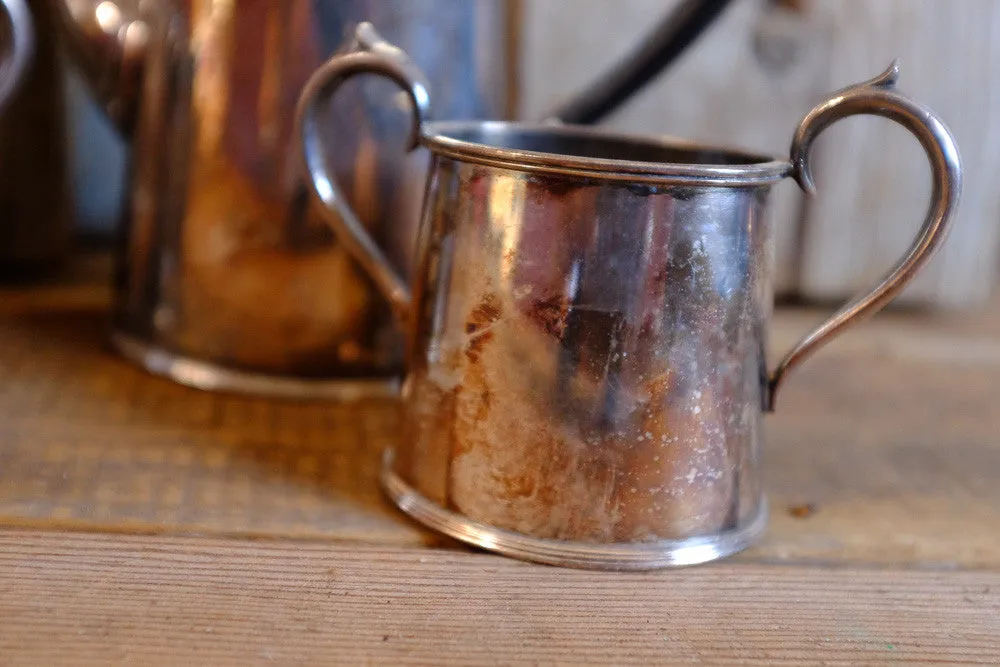 Aunt Tricia's Sheffield coffee set