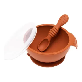 Bumkins First Feeding Set - Clay