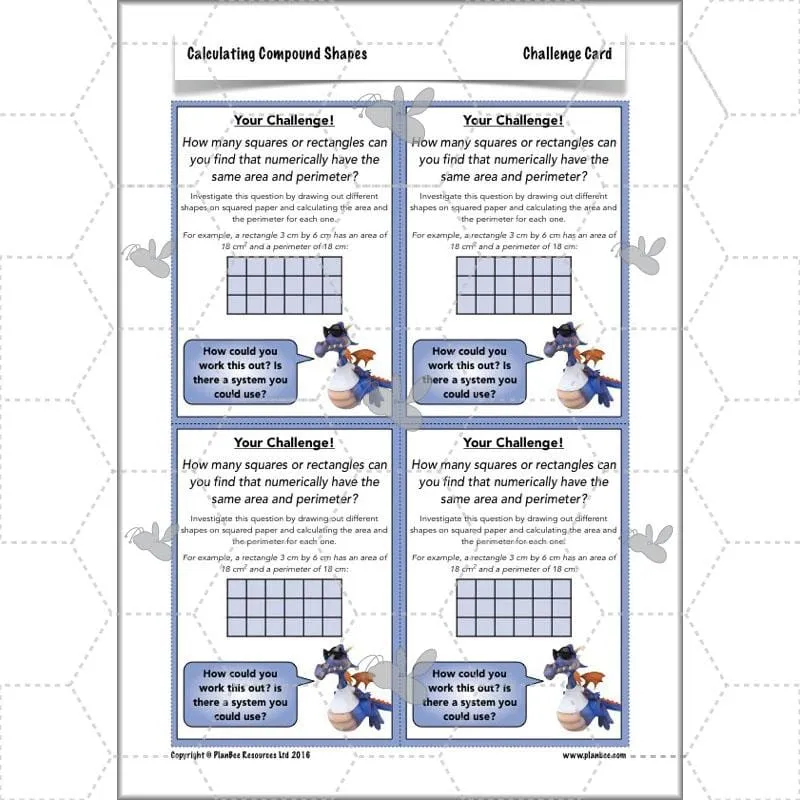Calculating Compound Shapes