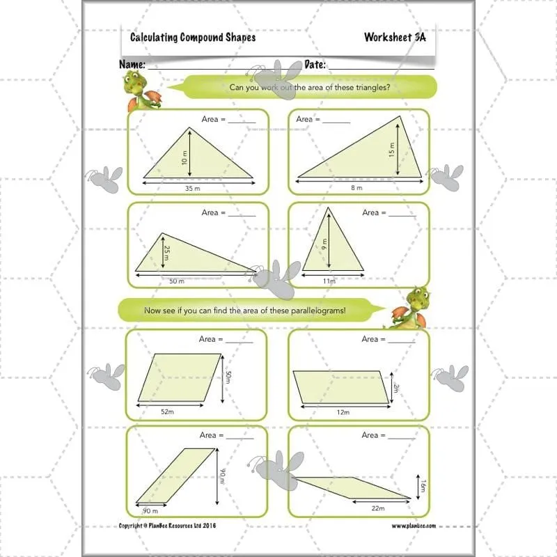 Calculating Compound Shapes