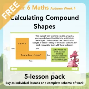 Calculating Compound Shapes