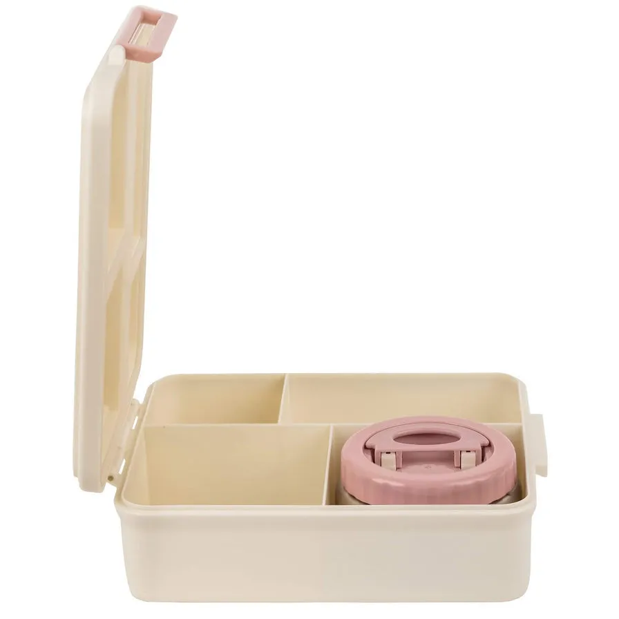 Citron Grand Lunchbox with Hot Food Jar - Unicorn Cream