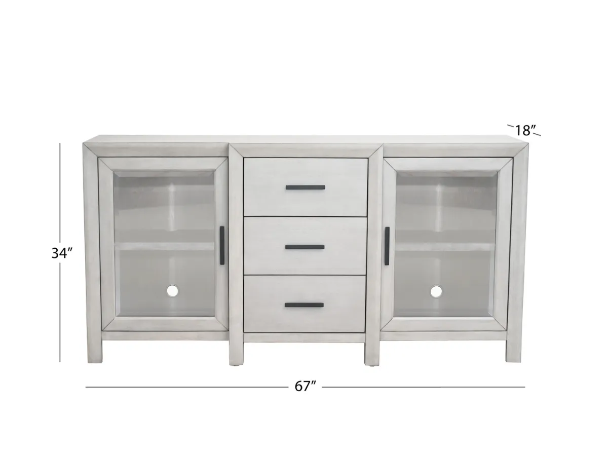 Claire Multi-Use Media TV Console