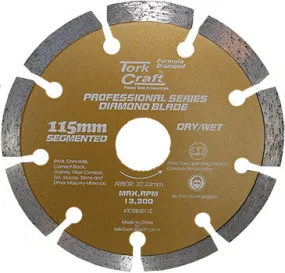 DIAMOND BLADE 115MM SEGMENTED PROFESIONAL