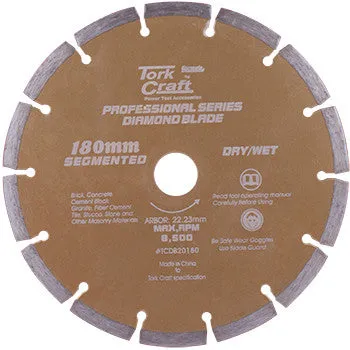 DIAMOND BLADE 180MM SEGMENTED PROFESIONAL