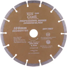 DIAMOND BLADE 180MM SEGMENTED PROFESIONAL