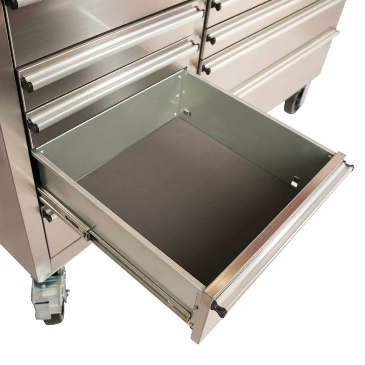GTX 1.4M Stainless Steel Workbench Combo with Mega Drawer