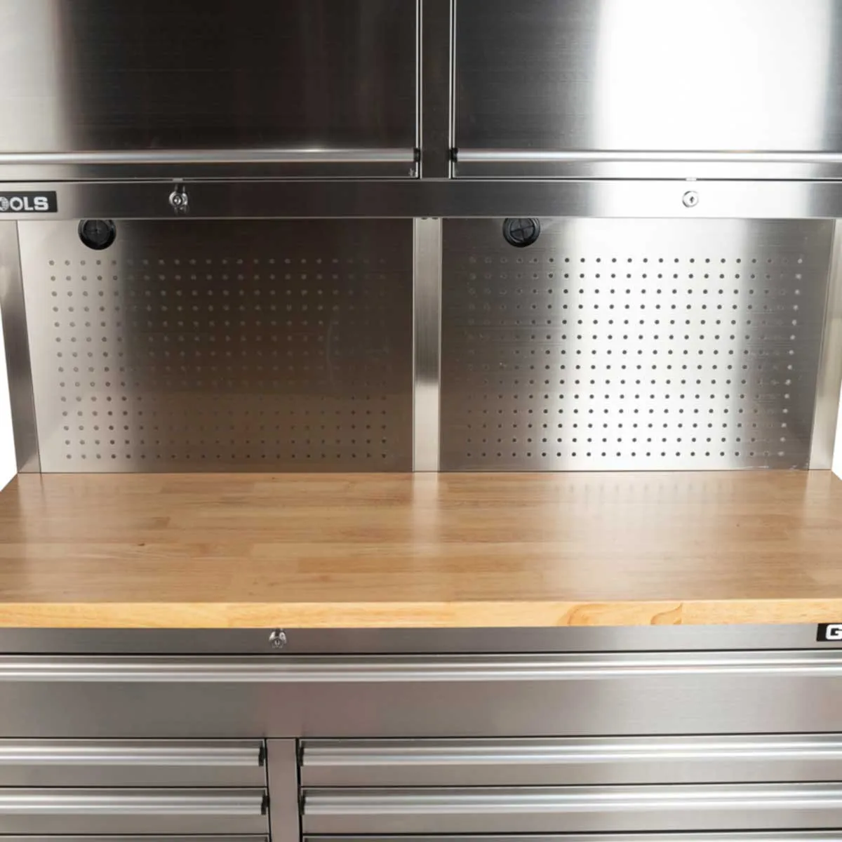 GTX 1.4M Stainless Steel Workbench Combo with Mega Drawer