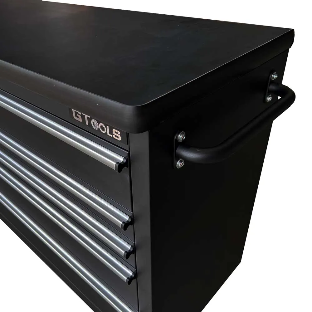 GTX 1.8Mx2M Black PC Workbench Combo with Mega Drawer
