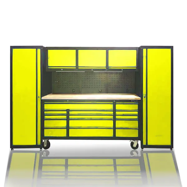 GTX 3M Steel Tool Storage & Tall Cabinet Set Custom Yellow