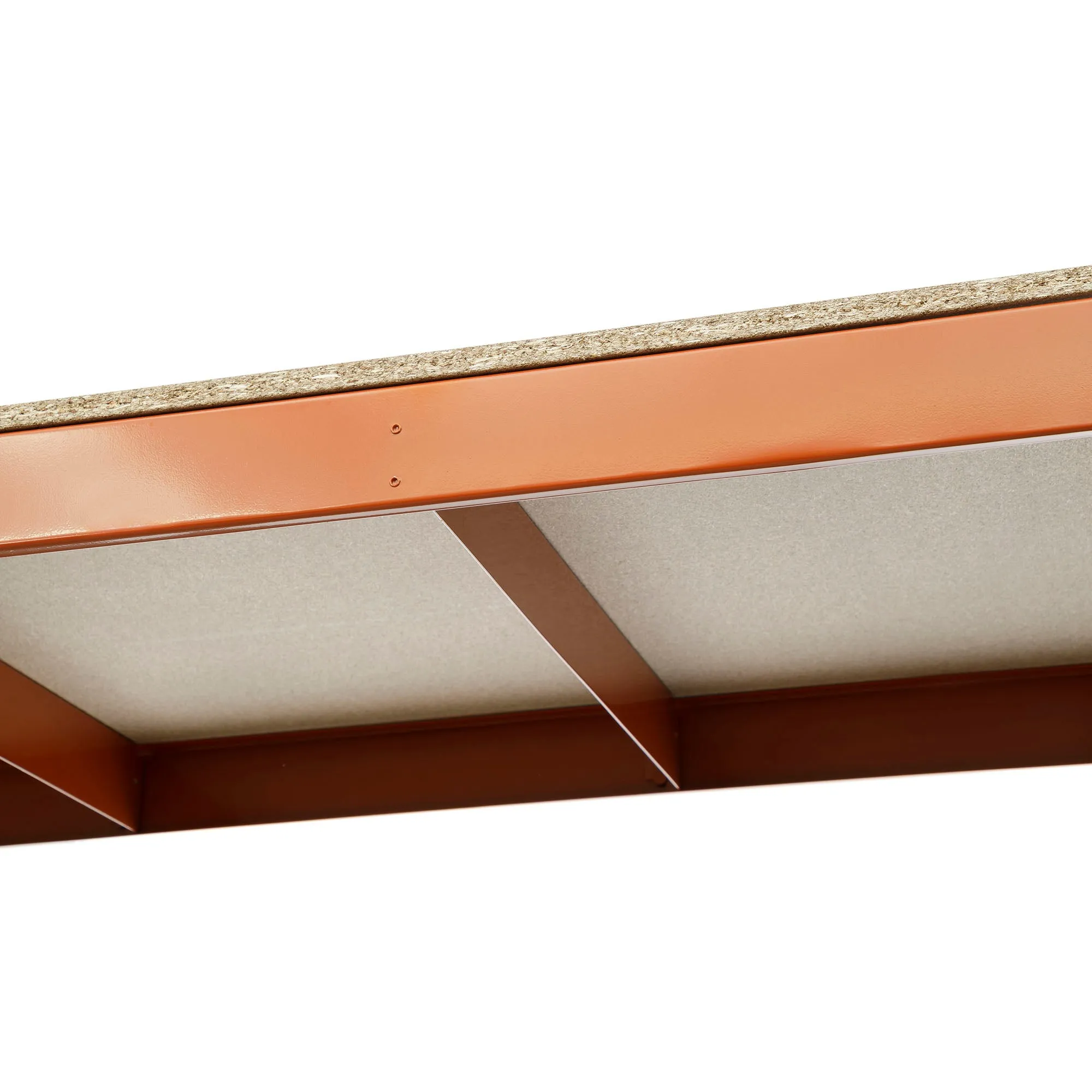 Heavy Duty Shelving Blue and Orange 4 Levels 1800 x 1800 x 600 | With 12 65LTR CROC Storage Boxes