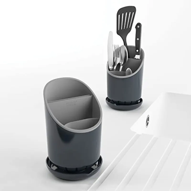 Joseph Joseph Dock Utensil Drainer Grey