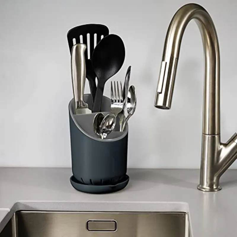 Joseph Joseph Dock Utensil Drainer Grey