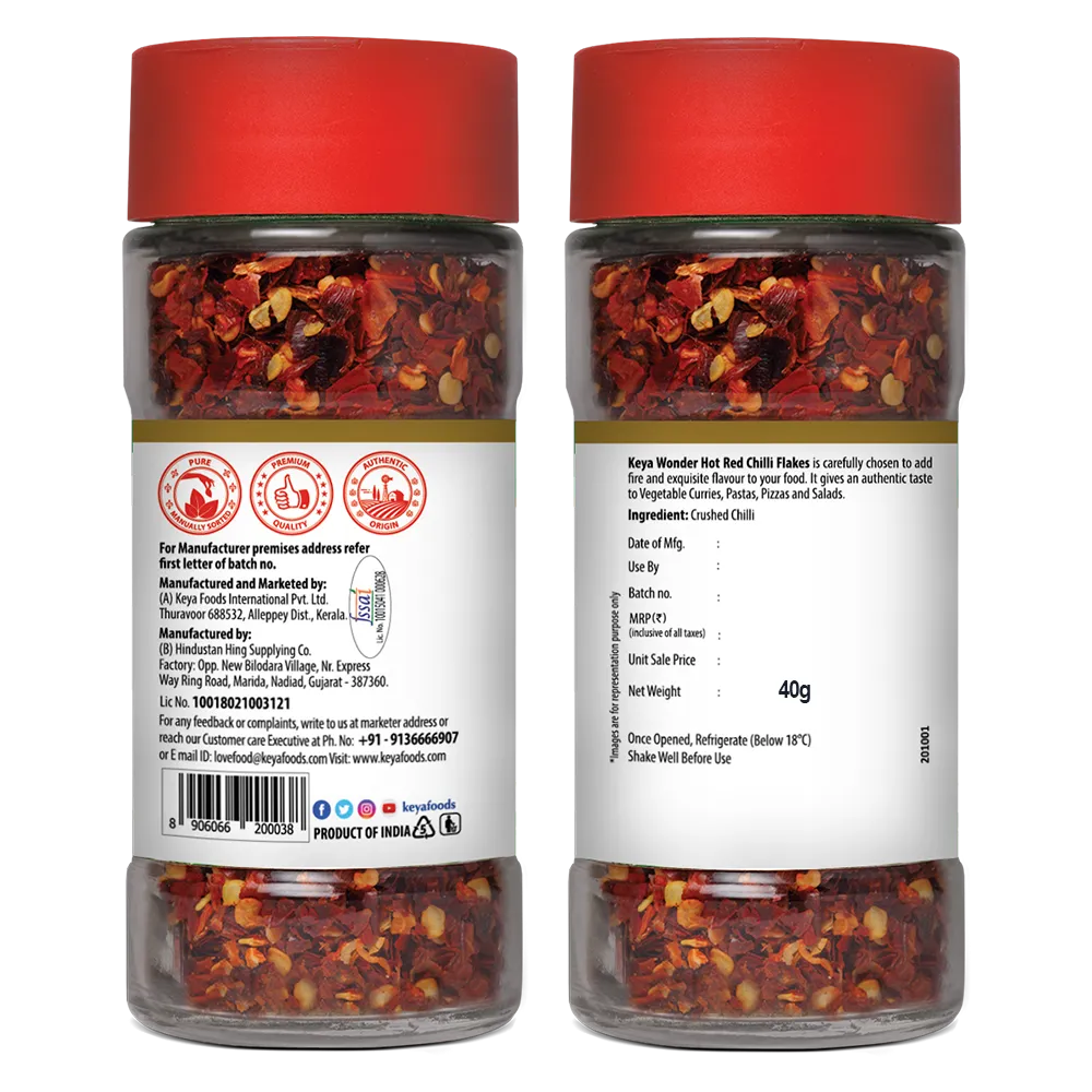 Keya Herb and Seasonings Combo Oregano 15g, Garlic Bread Seasoning 50g, Red Chilli Flakes 40g | Pack of 3