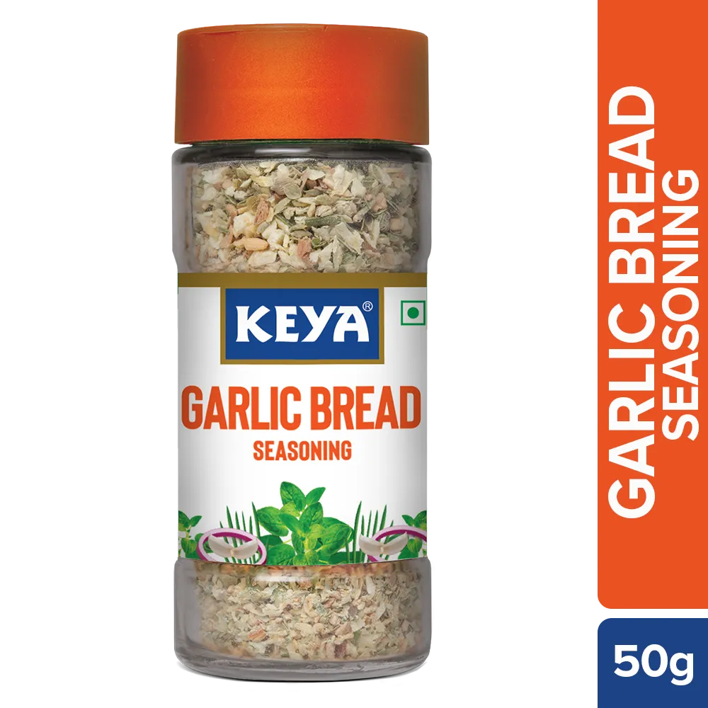 Keya Seasoning Combo| Keya Garlic Bread Seasoning 50g, Keya Pasta Seasoning 45g, Keya Pizza Seasoning 45| Pack of 3