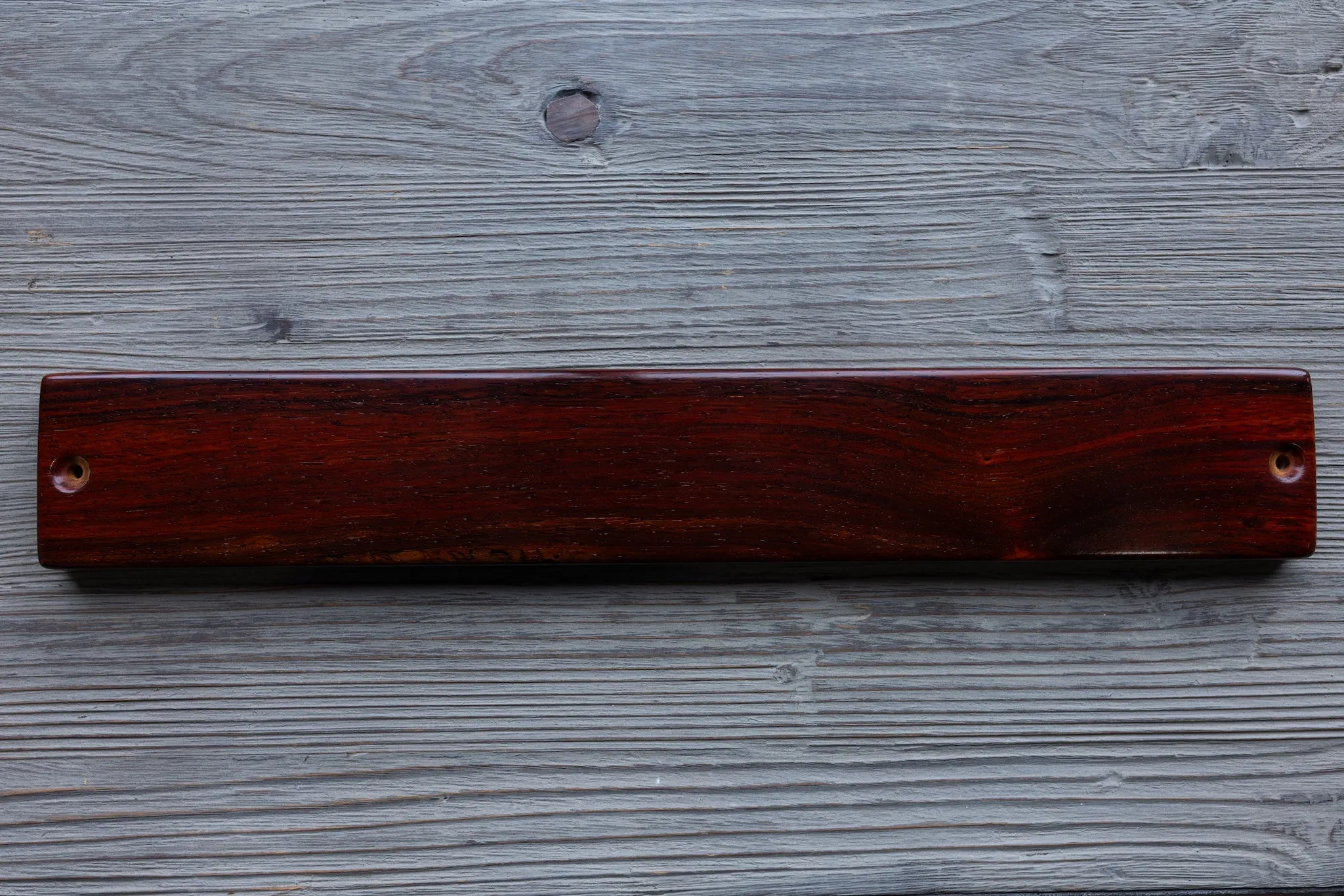 Magnetic Knife Strip: Cocobolo 18" Model B
