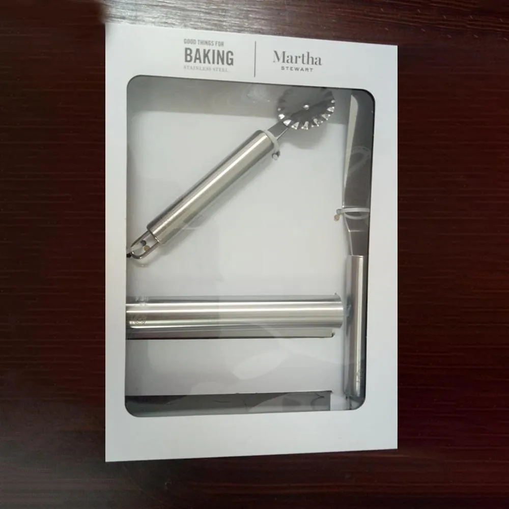 Martha Stewart's 3-Piece Stainless Steel Baking Tools