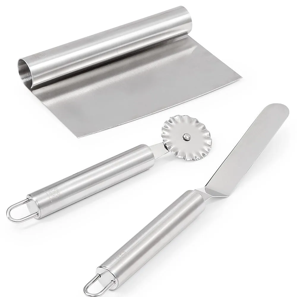 Martha Stewart's 3-Piece Stainless Steel Baking Tools