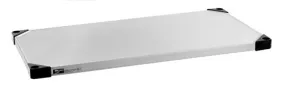Metro 1448FS Super Erecta&reg; Stainless Steel Solid Shelf, 14" x 48"