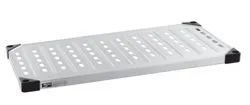 Metro 2142LG Super Erecta&reg; Louvered/Embossed Galvanized Solid Shelf, 21" x 42"