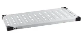 Metro 2142LG Super Erecta&reg; Louvered/Embossed Galvanized Solid Shelf, 21" x 42"