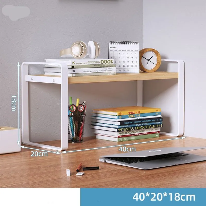 Multi-layer Bookshelf for Office and Kitchen Items