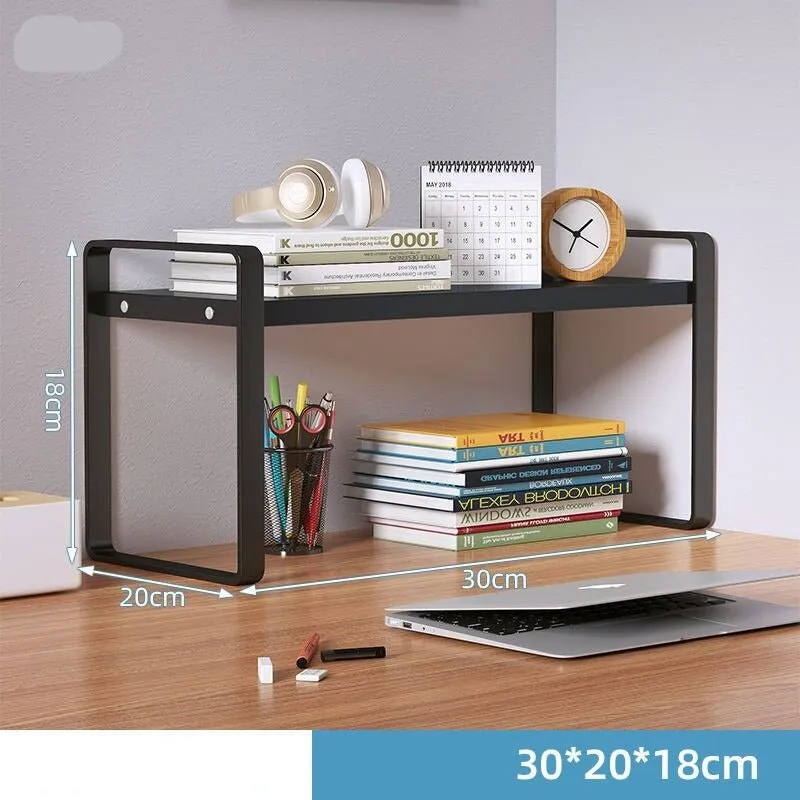 Multi-layer Bookshelf for Office and Kitchen Items