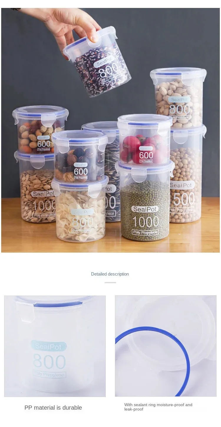 Multi-Use Sealed Storage Jar