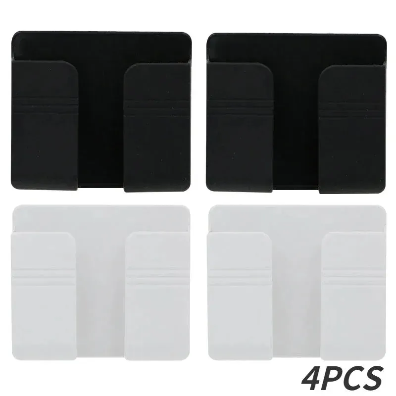 Multifunctional Smartphone Holder Kitchen Wall-mounted Storage Boxes Remote Control Charging Stand Homes Organization Garden