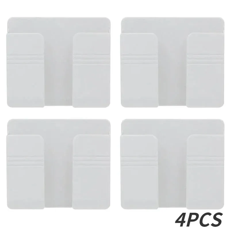 Multifunctional Smartphone Holder Kitchen Wall-mounted Storage Boxes Remote Control Charging Stand Homes Organization Garden