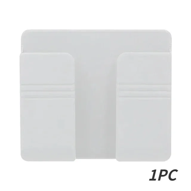 Multifunctional Smartphone Holder Kitchen Wall-mounted Storage Boxes Remote Control Charging Stand Homes Organization Garden