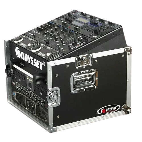 Odyssey FZ1006 - 10U Top Slanted 6U Vertical Pro Combo Rack