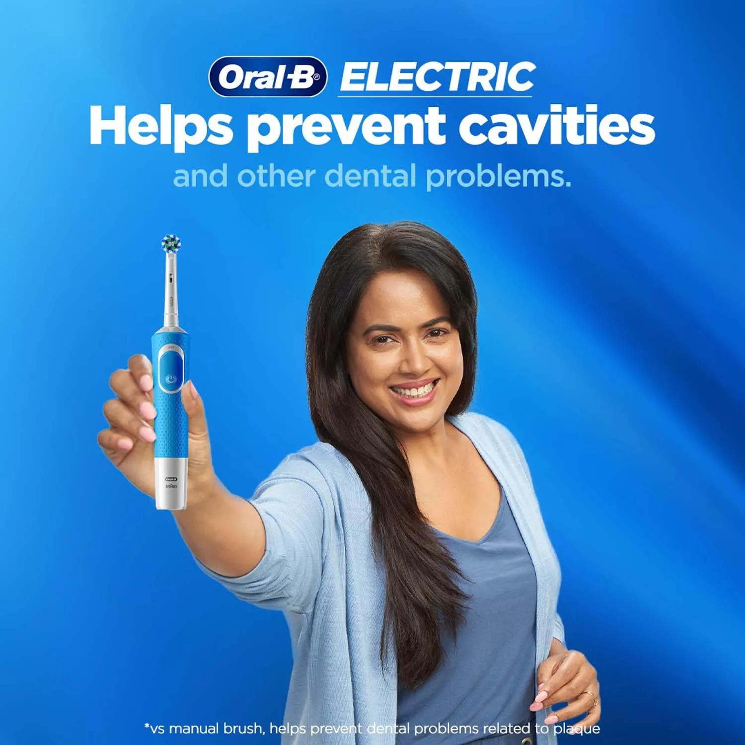 Oral B ORIGINAL Cross Action Electric Toothbrush Soft Replacement Brush Heads For Vitalty,Pro,Smart Series, 2 refills, Deep clean