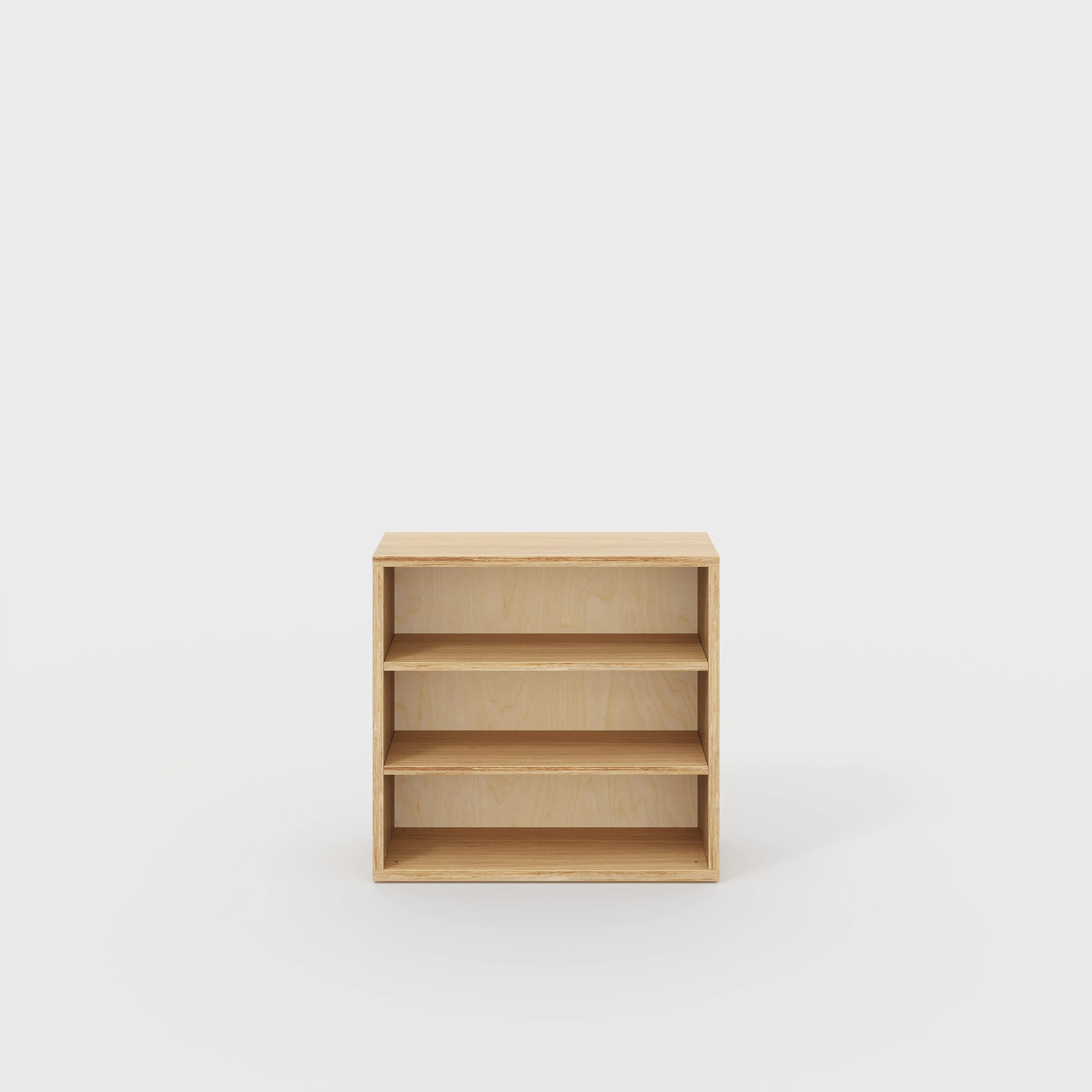 Plywood Bookshelves - Plywood Oak - 800(w) x 300(d) x 750(h)