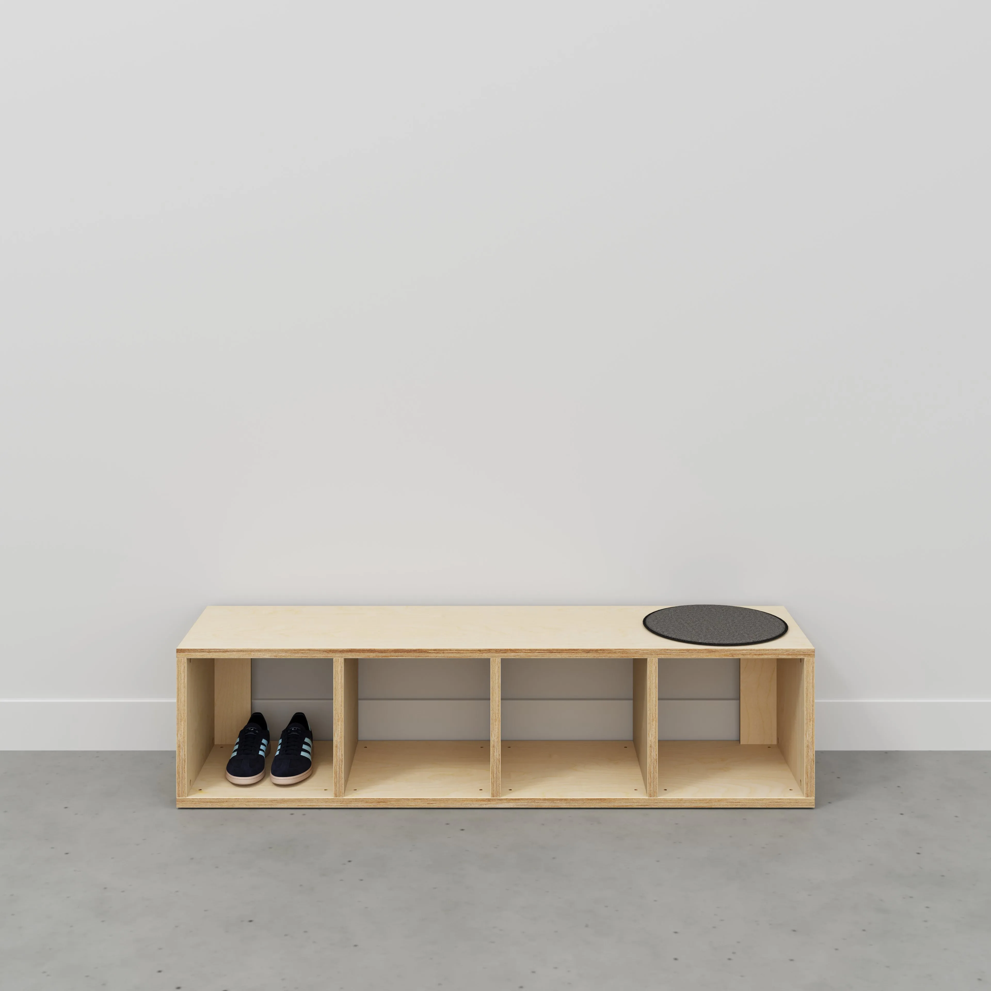 Plywood Open Shelves - Plywood Birch - 1600(w) x 400(d) x 400(h)