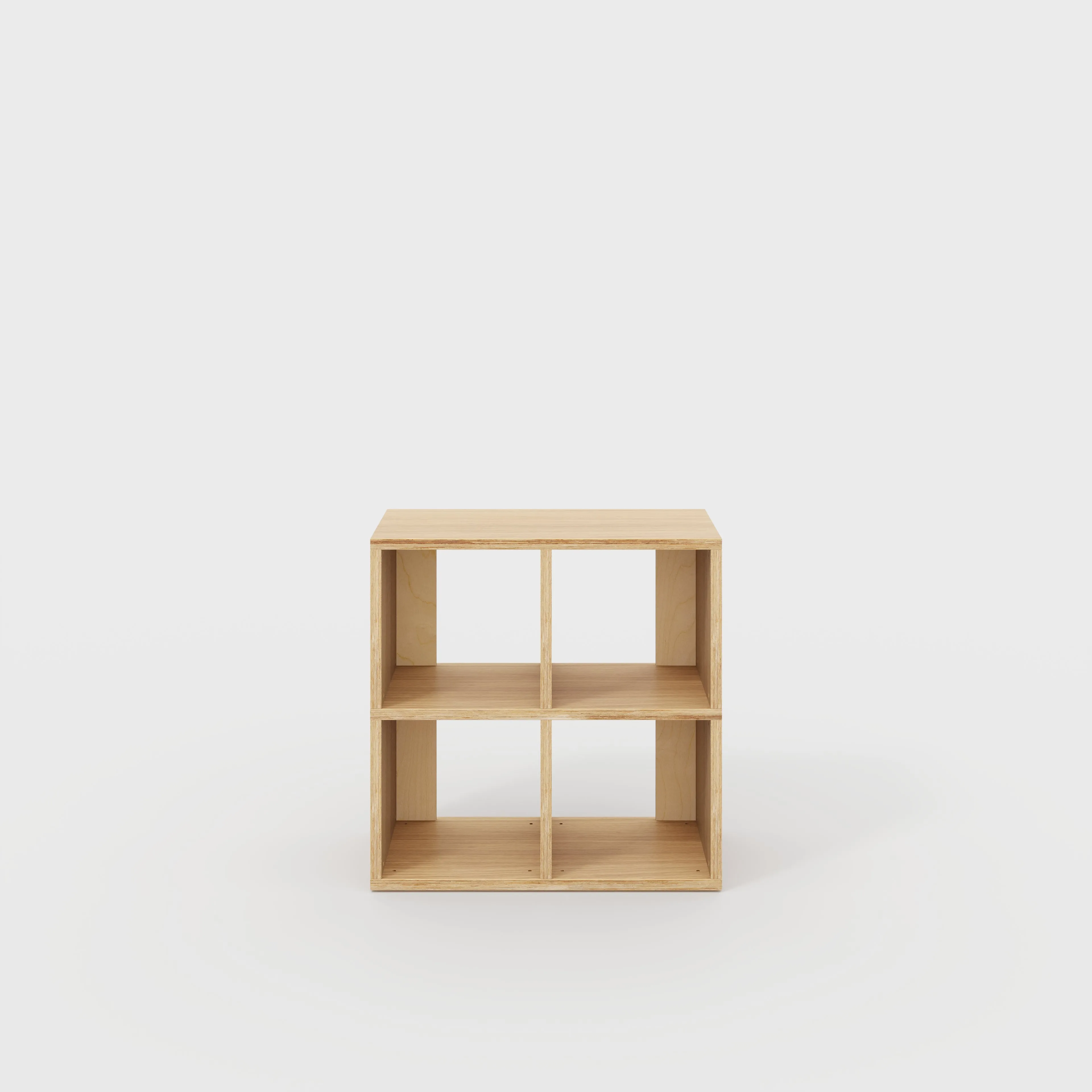 Plywood Open Shelves - Plywood Oak - 800(w) x 400(d) x 800(h)