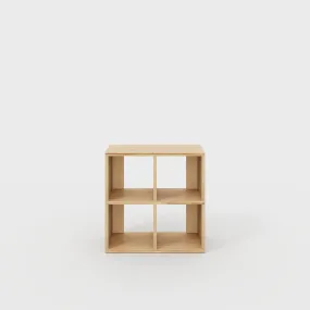 Plywood Open Shelves - Plywood Oak - 800(w) x 400(d) x 800(h)