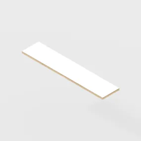 Plywood Shelf - Formica White - 1200(w) x 250(d) - 24mm