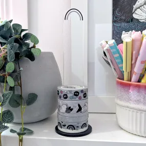 [PREORDER] Goth Rainbow Washi Stand/Scrunchie Stand