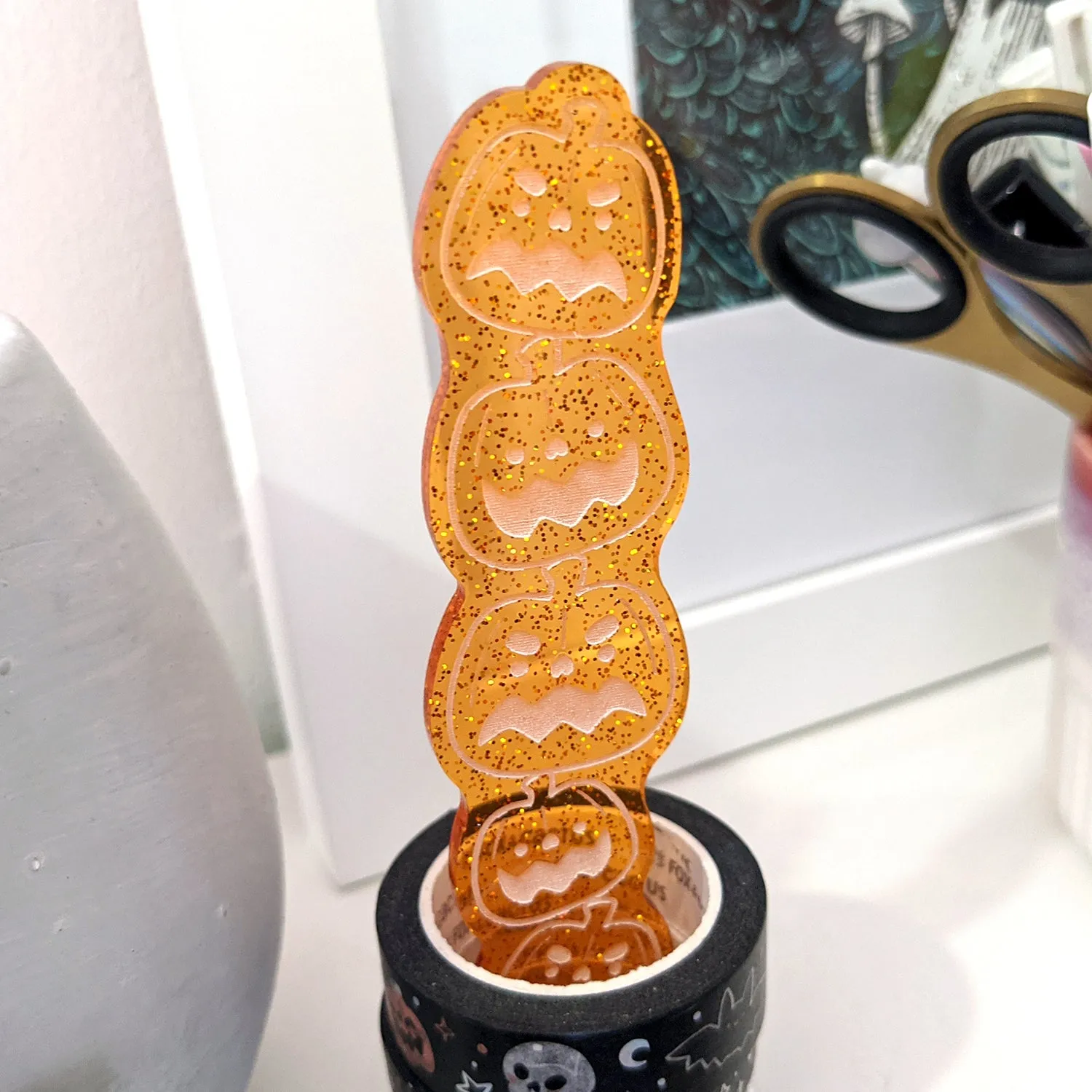 [PREORDER] Pumpkin Stack Washi Stand/Scrunchie Stand